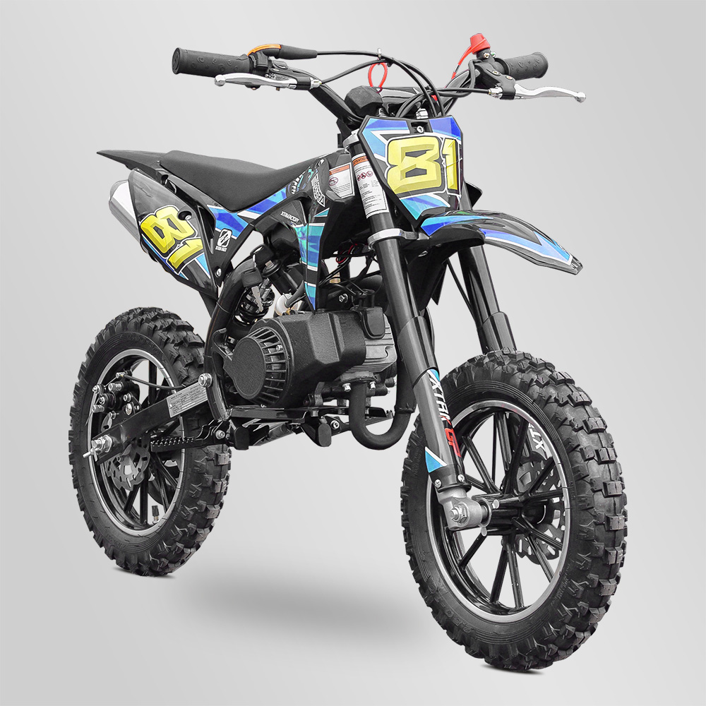 Pocket cross enfant kx 50cc bleu | Smallmx - Dirt bike, Pit bike, Quads,  Minimoto