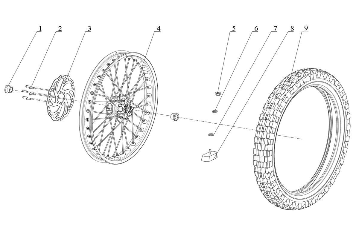 ROUE AVANT