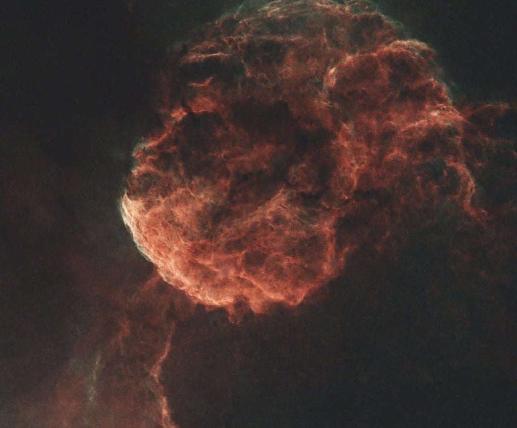 Jellyfish Nebula imaged in SHO