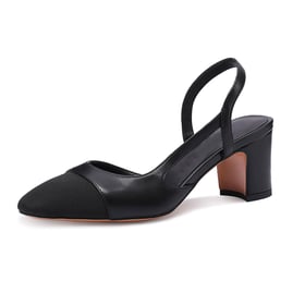 Two Tones Slingback Pumps
