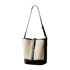 Cowhide Leather Shoulder Bag for Women with Unique Design - black