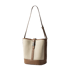 Cowhide Leather Shoulder Bag for Women with Unique Design - White