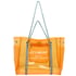 Large Clear Tote Bag Transparent Jelly Tote Purse - Orange