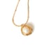 Elegant Pearl Choker Necklace - Pearl Gold