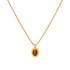 Tiger's Eye Necklace Earings - Brown Necklace
