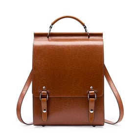 Vintage Leather Backpack