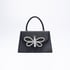 Rhinestones butterfly handbag - Black