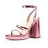 Chunky heel strapy platform heel sandals - Pink
