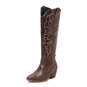 Classic Western Embroidered Cowboy Boots
