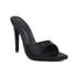 Women Stiletto Heels Pointed Toe Open Toe Sandals - Black