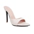Women Stiletto Heels Pointed Toe Open Toe Sandals - White