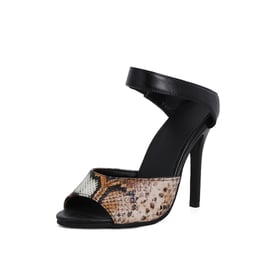 Women Pumps OpenToe Stiletto Heels Splicing Pumps