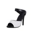Women Pumps OpenToe Stiletto Heels Splicing Pumps - White
