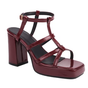 Women Strappy Ankle Strap Sandals Heels Platform