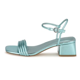 Women Heeled Sandals Adjustable Ankle Strap Sandals With Buckle Summer Shoes