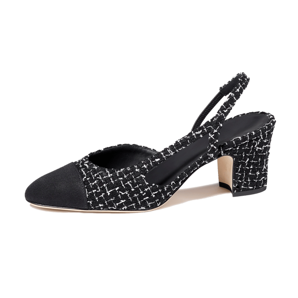 MiraAzzurra Shoes | 2 Tones Slingback Pumps 65 - Color No.8