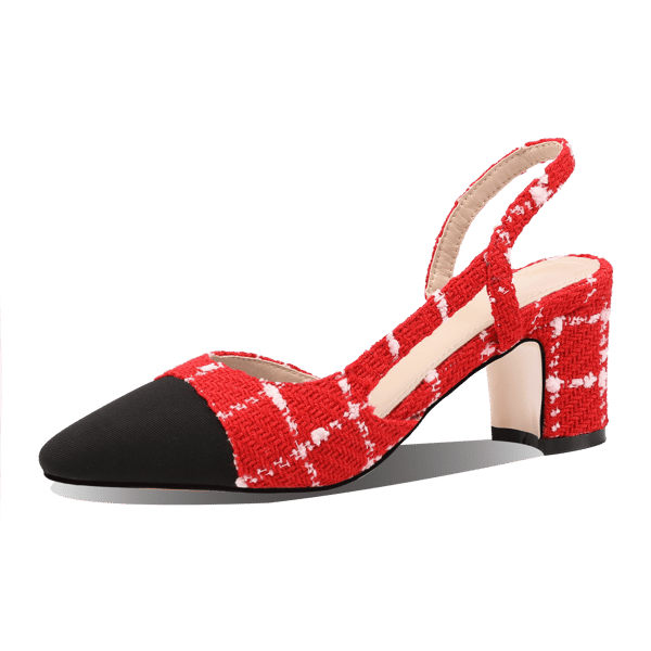 MiraAzzurra Shoes | 2 Tones Slingback Pumps 65 - Color No.7