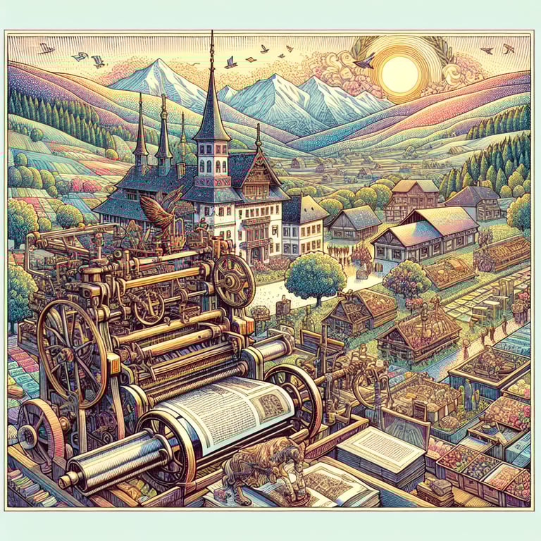 The Influence of the Printing Press on European Society