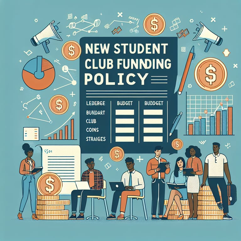 New Student Club Funding Policy