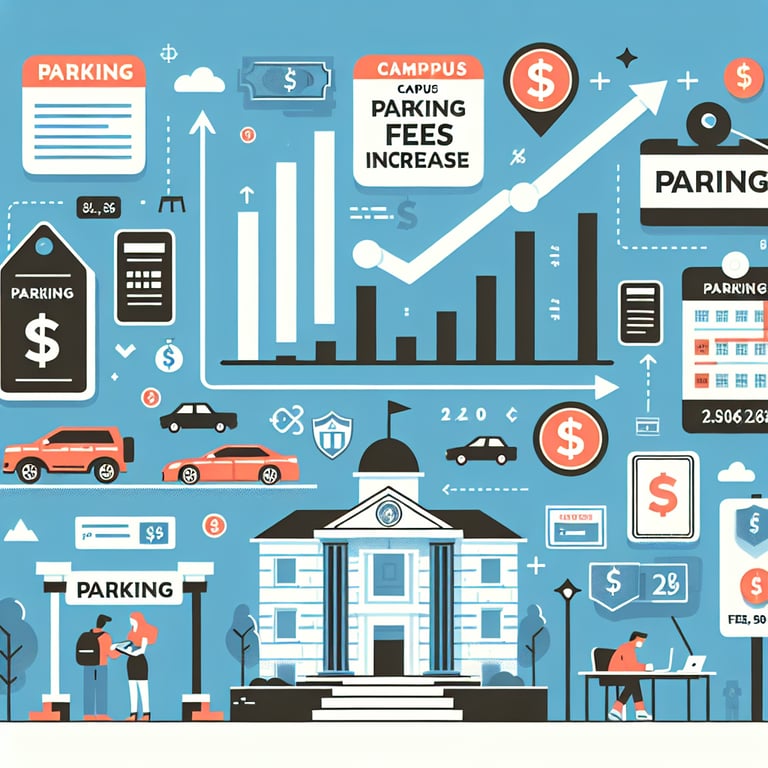 Campus Parking Fee Increase