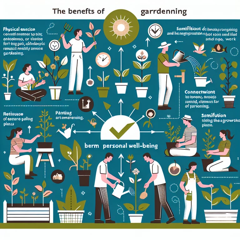 The Benefits of Gardening for Personal Well-being