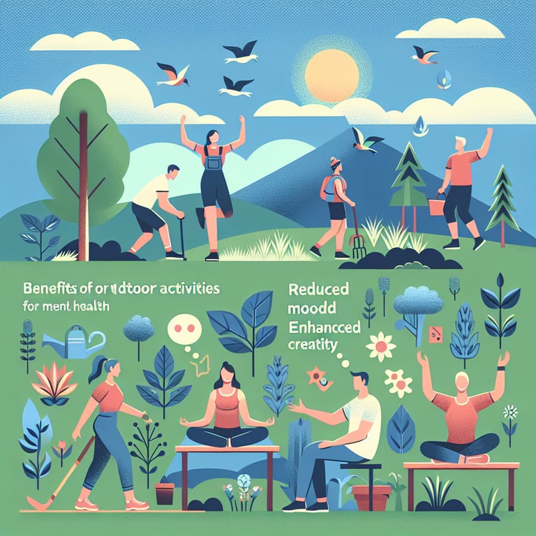 The Benefits of Outdoor Activities for Mental Health