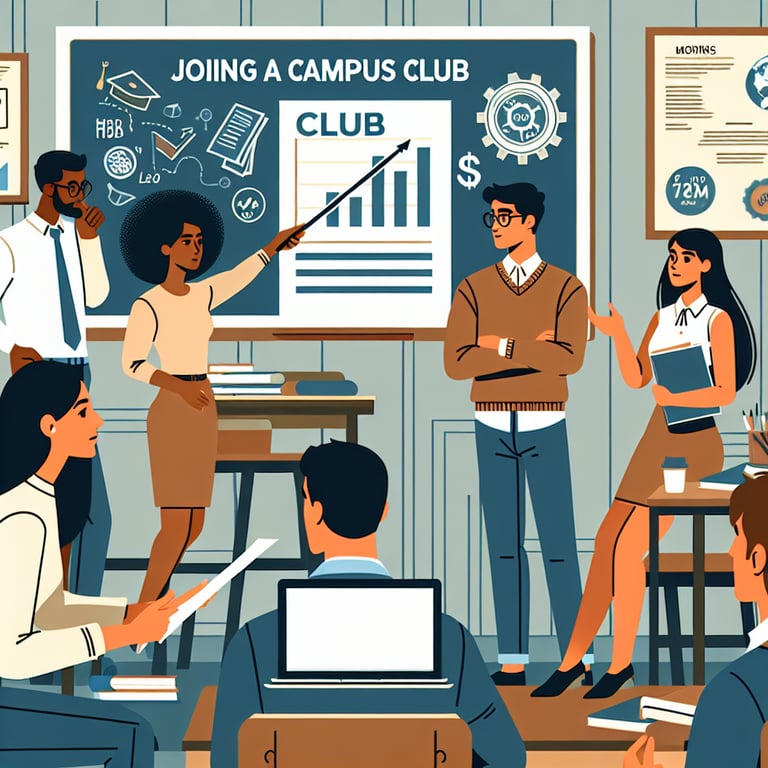 Discussion on Joining a Campus Club