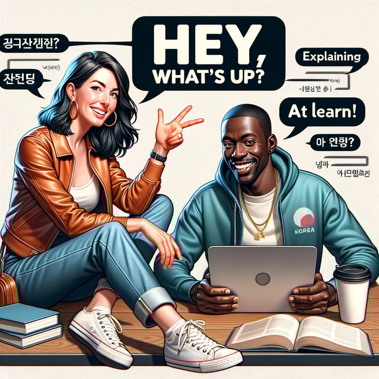 캐주얼한 상황에서 쓸 수 있는 영어 인사 표현 배우기