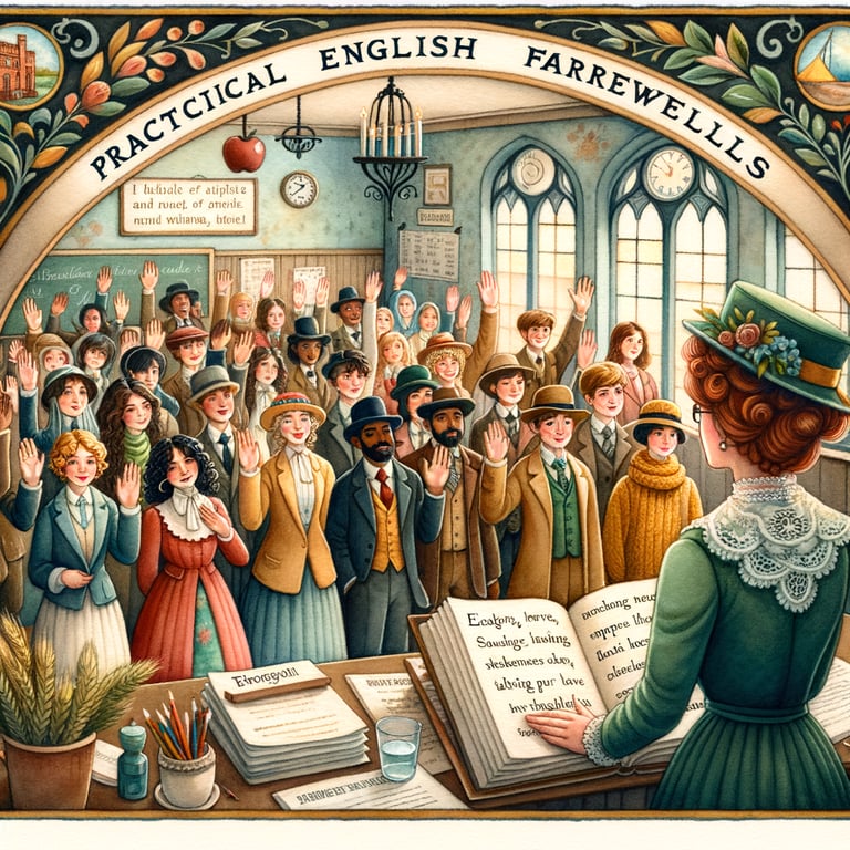 Saying Goodbye: Practical English Farewells