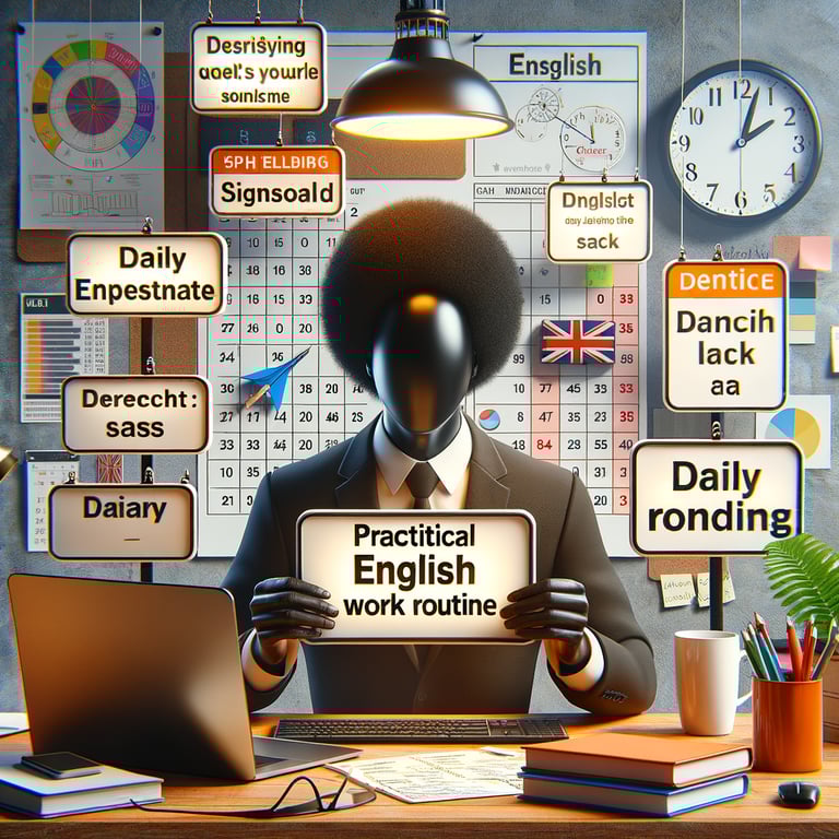 How to Describe Your Daily Work Routine in English