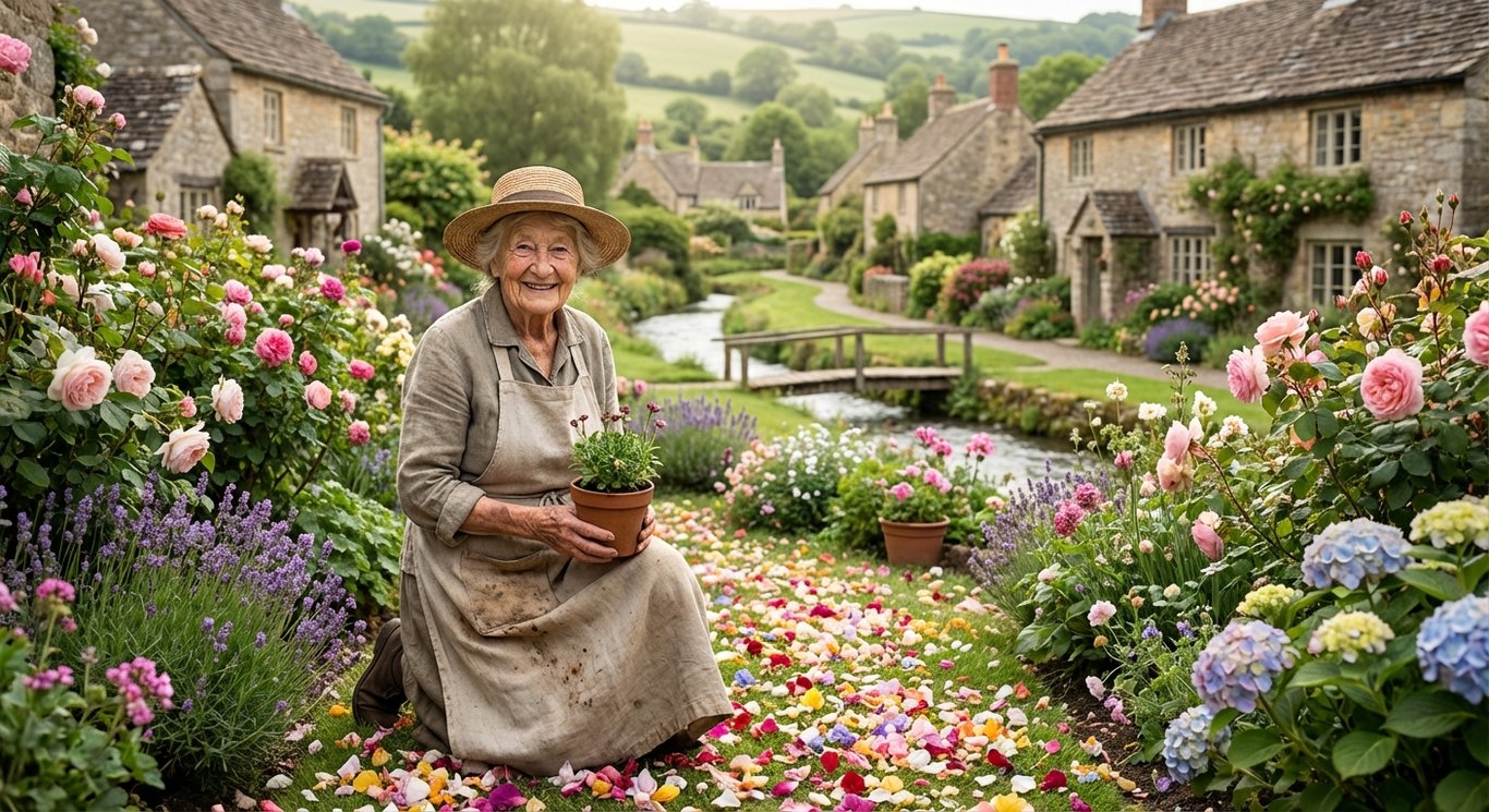 A Path of Petals: Growing Into Our Best SelvesIn the picturesque village of Lindenhaven, nestled