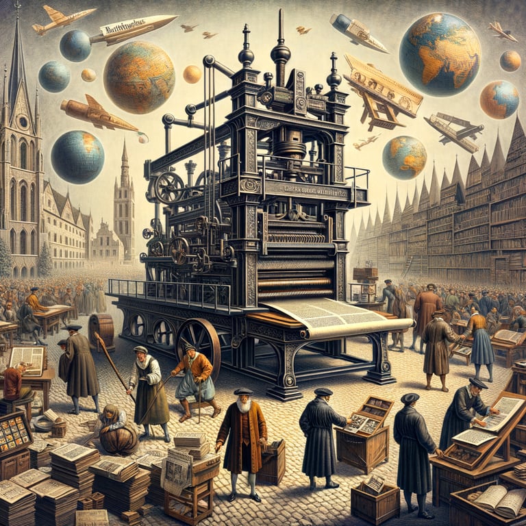The Influence of the Printing Press on European Society