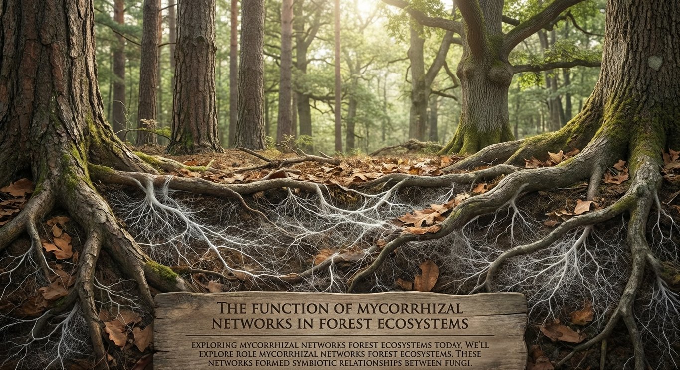 The Function of Mycorrhizal Networks in Forest Ecosystems