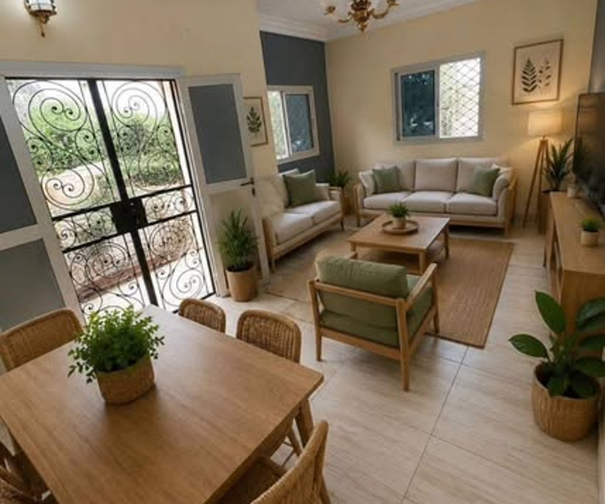 Appartement Staffé 2 Chambres à PK 13