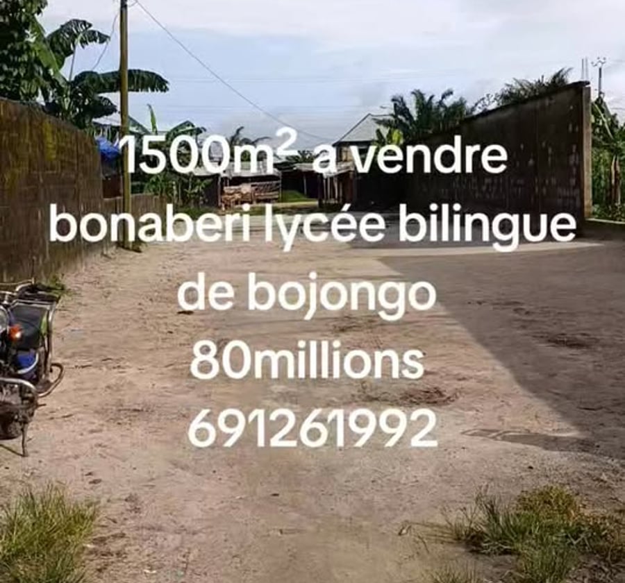 Terrain à vendre à Bojongo (Bonaberi)