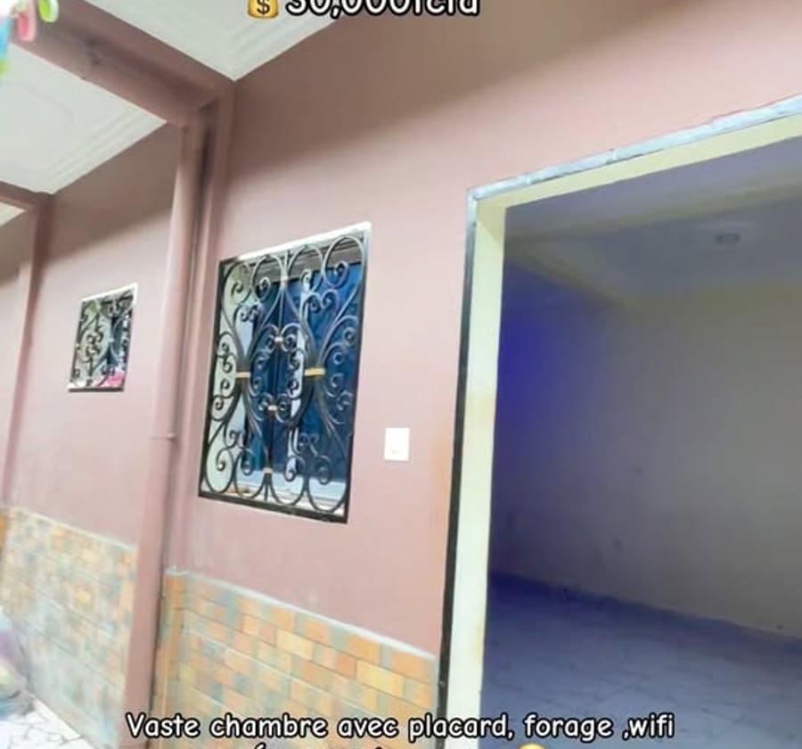 Chambre moderne à louer – Messassi (Dispensaire Nyom) Yaoundé