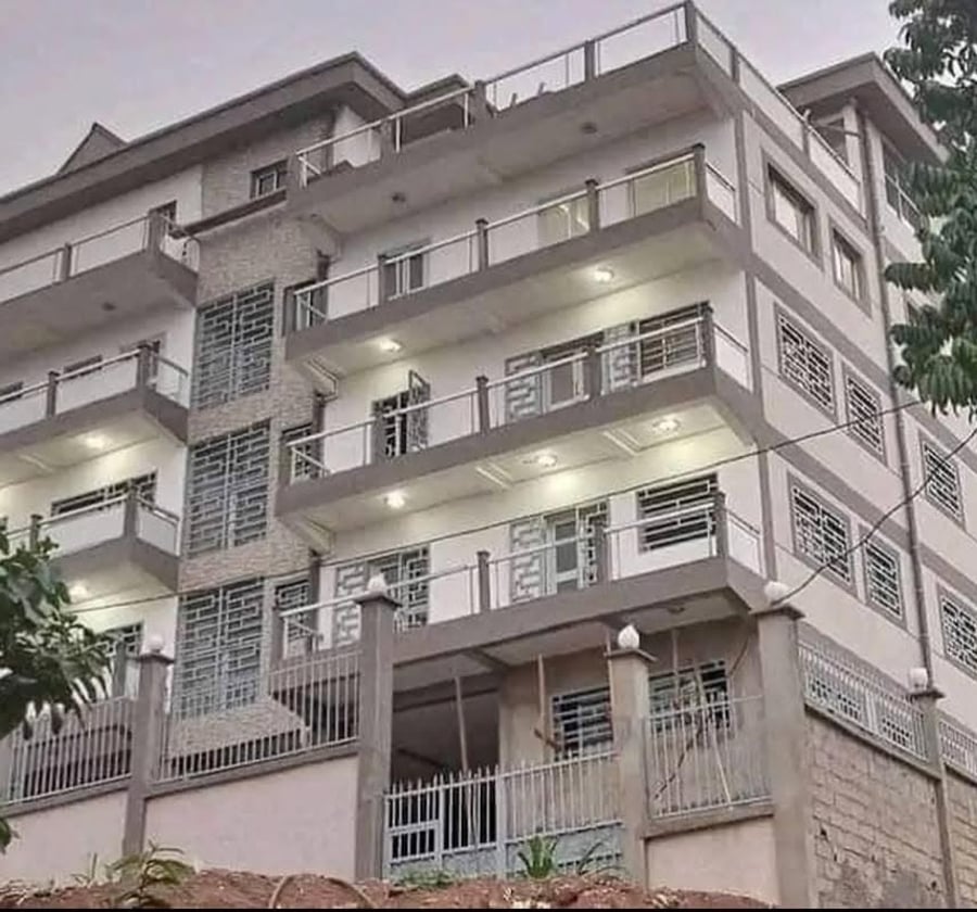Appartement staffé 3 chambres à Odza-Borne 12