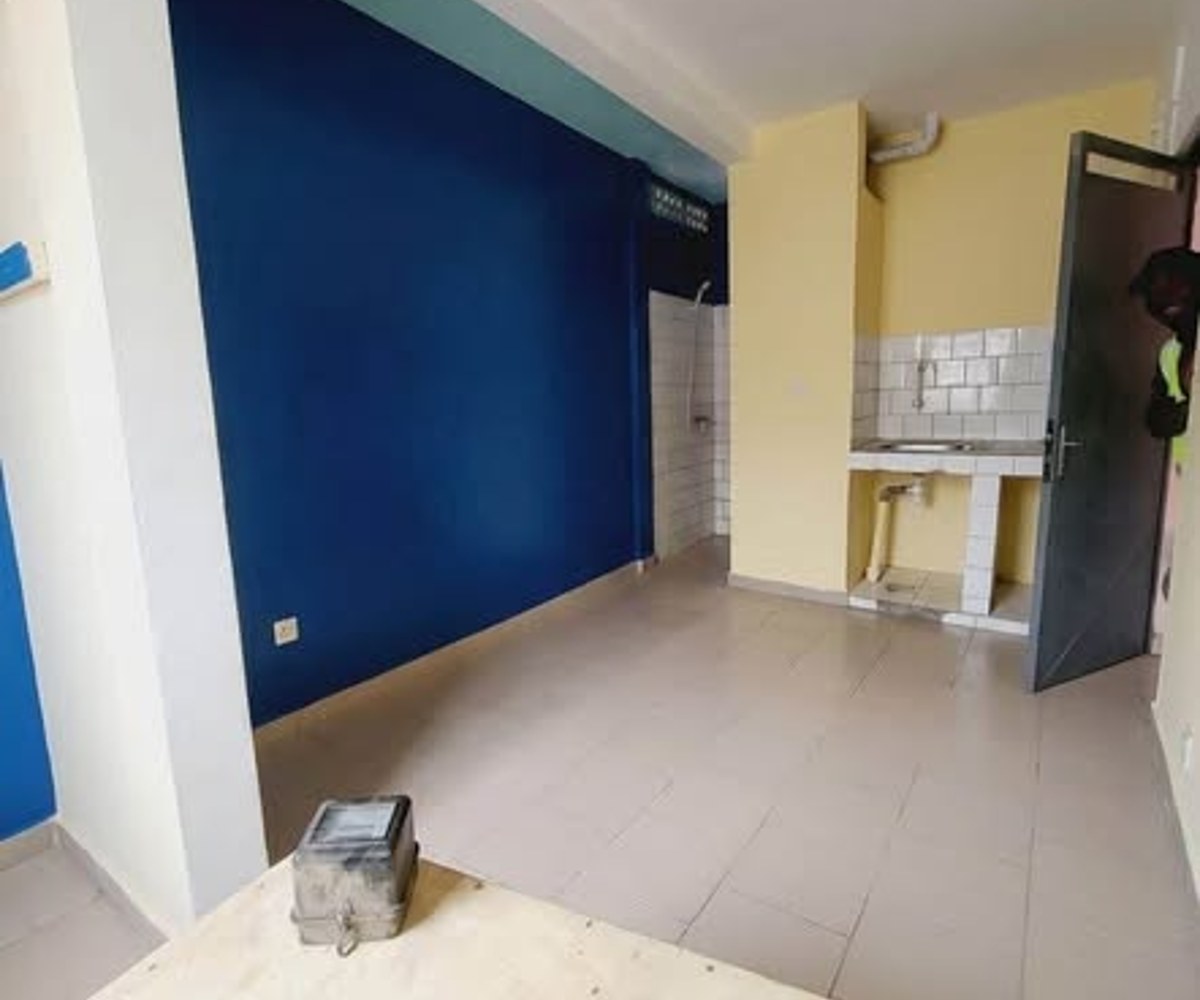 Chambre moderne avec cuisine et placard - Ange Raphaël