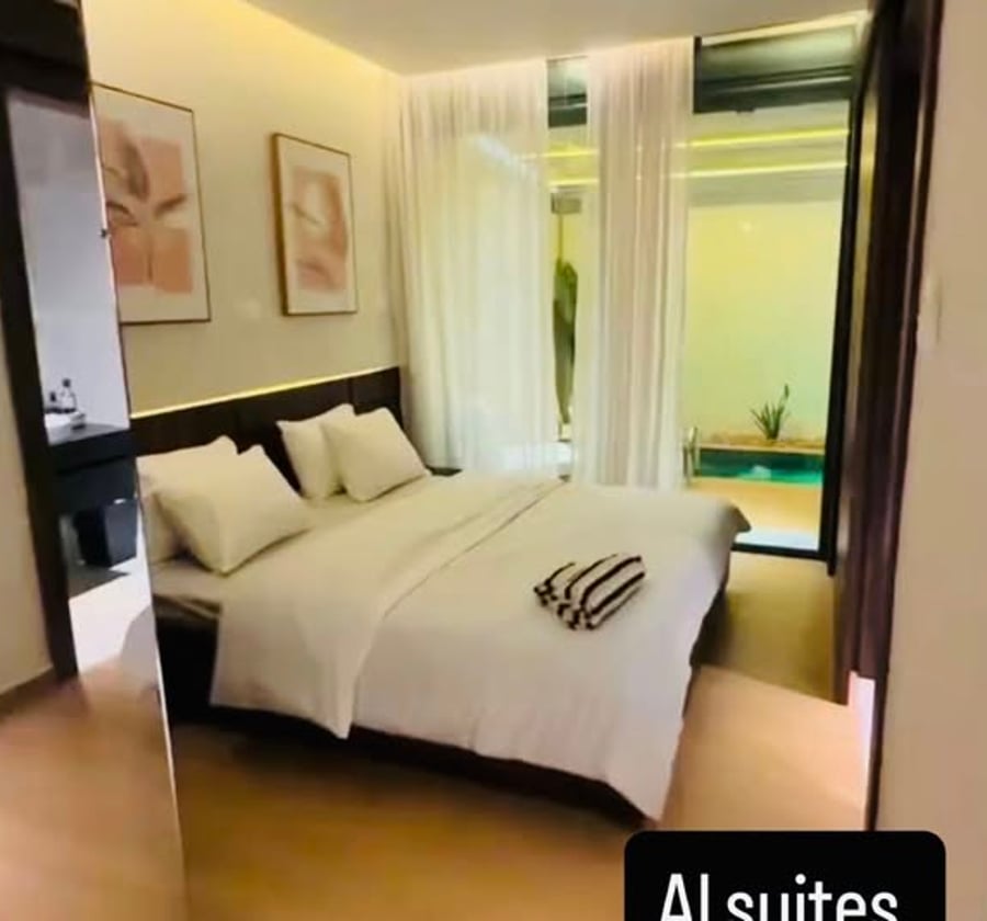 Studio meublé à Bonapriso, Douala - 15 000 FCFA/nuit