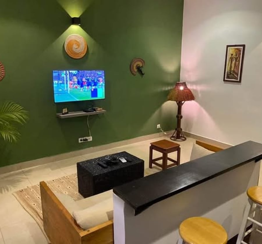 Studio meublé à Bastos - Yaoundé (35 000 FCFA/nuit)