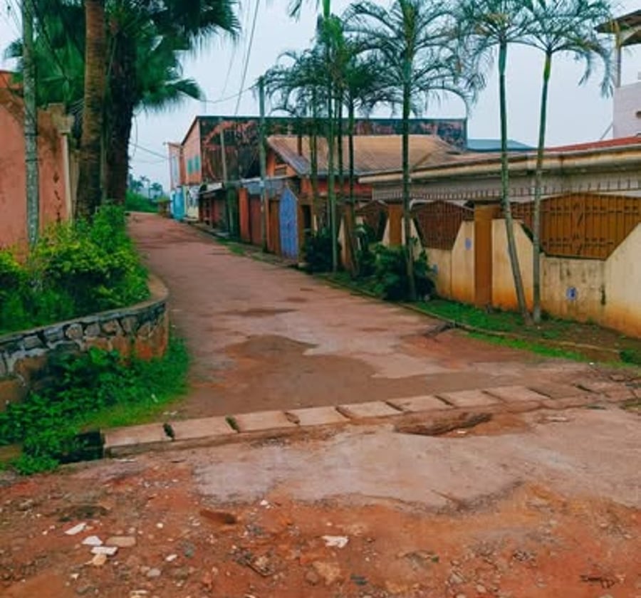Terrain de 2500 m² à Mvan (côté Complexe BEAC)
