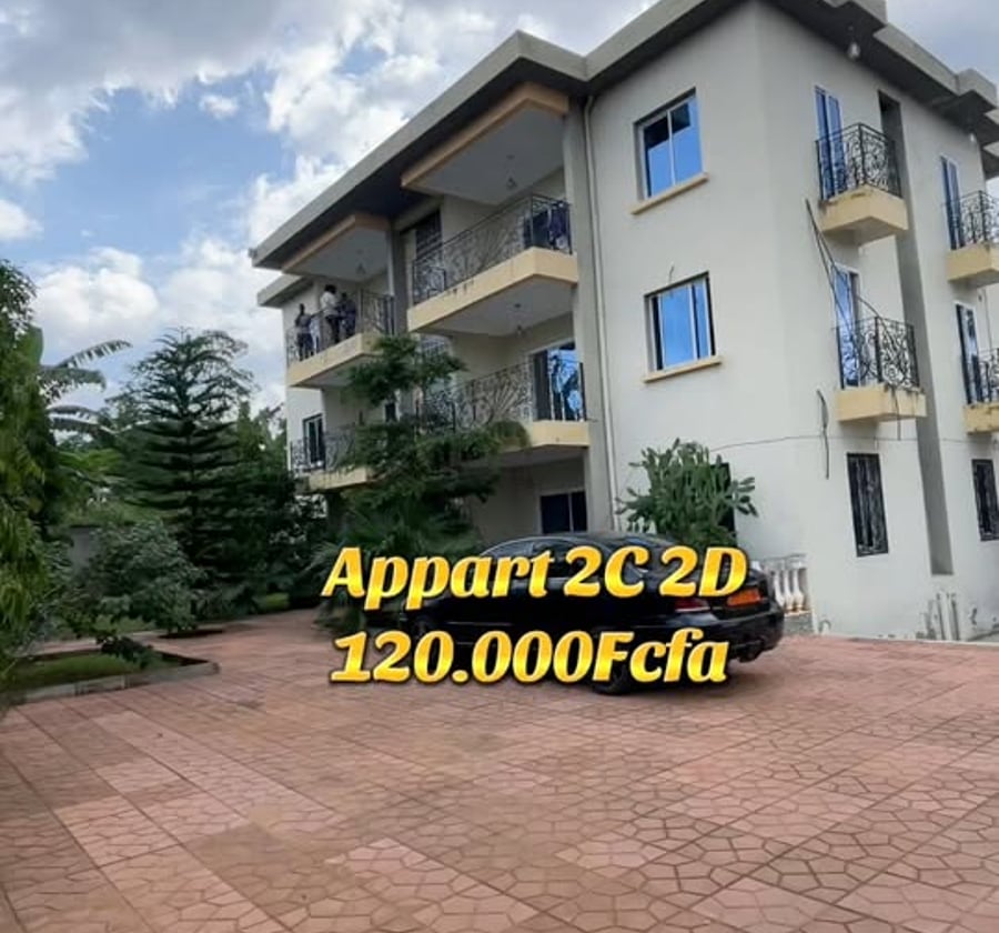 Appartement 2 chambres avec piscine - Nsimalen