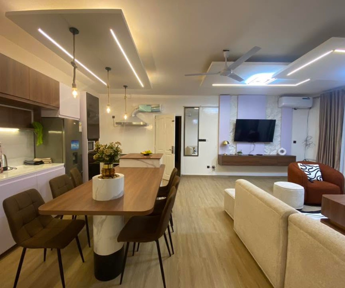 Appartement meublé 3 chambres - Yaoundé Bastos