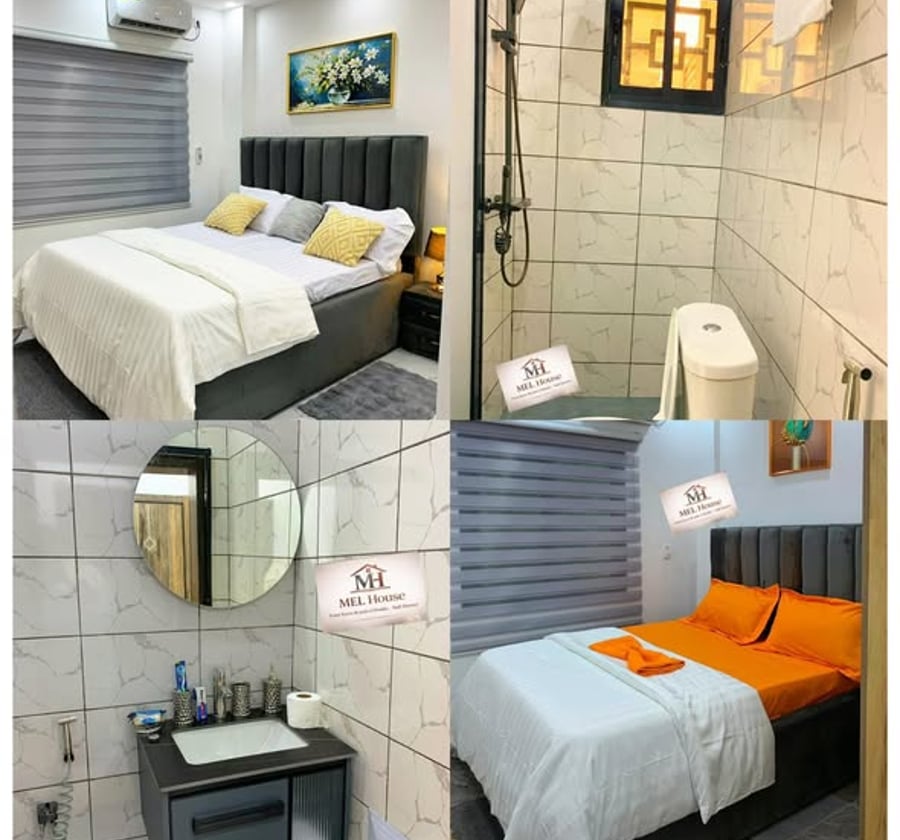 Appartement meublé 2 chambres - Bonamoussadi, Douala