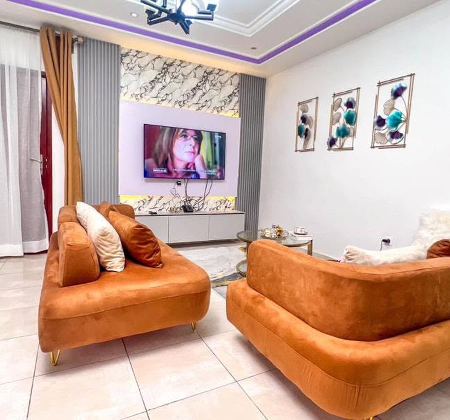 Appartement meublé deux chambres , deux douches à louer à Yaoundé ODZA Borne 10