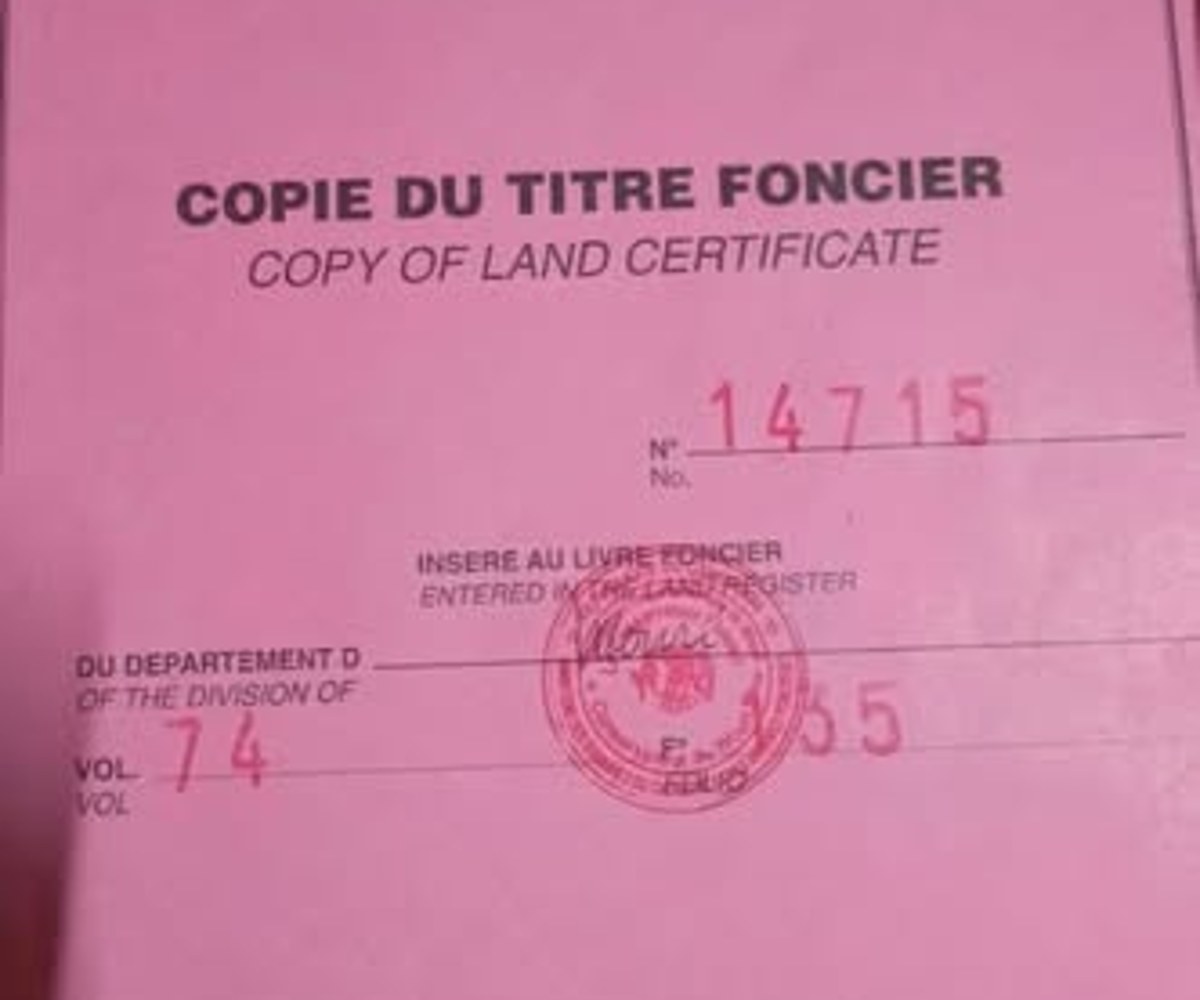 Terrain titré à vendre à Douala Japoma