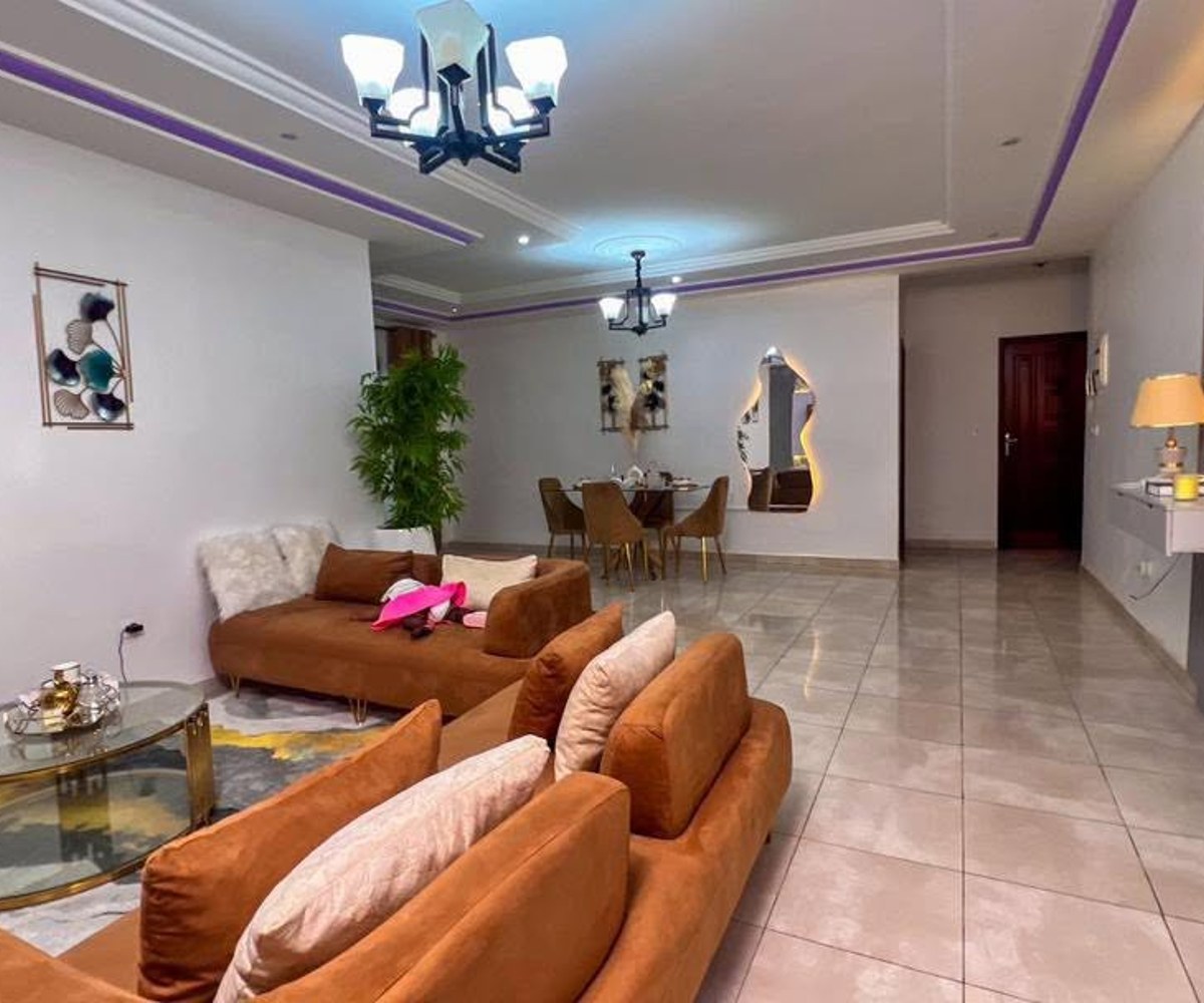 Appartement meublé deux chambres , deux douches à louer à Yaoundé ODZA Borne 10