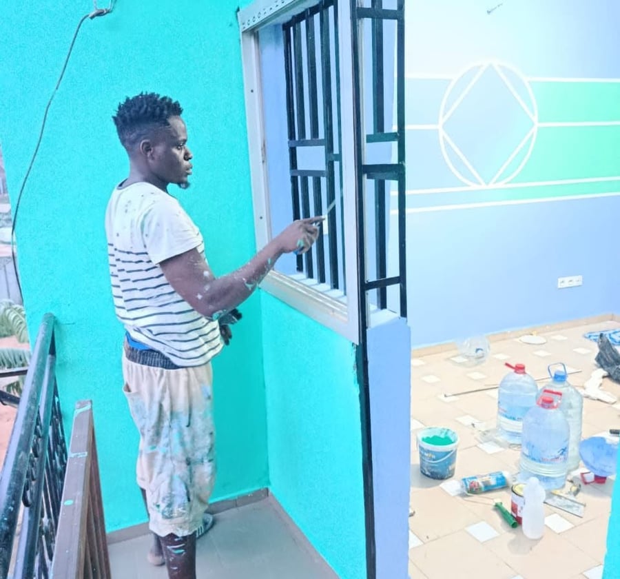 Studio moderne à louer à Simbock (Badoumou)
