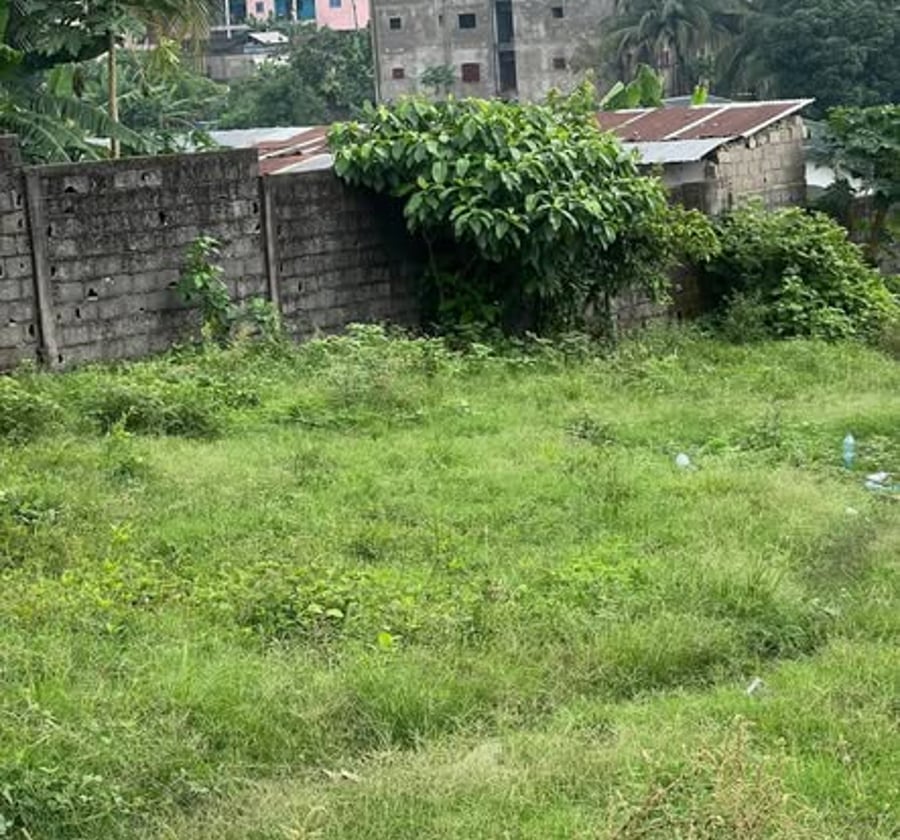 Terrain à Yassa - 2000 m² - 70 000 FCFA/m²