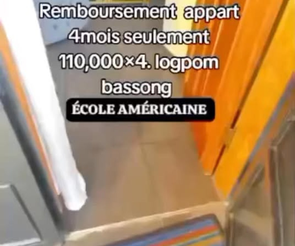 Appartement T3 à Logpom (Bassong) - 110 000 FCFA/mois
